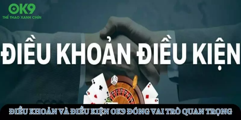 Điều khoản và điều kiện tại OK9 cực kỳ quan trọng